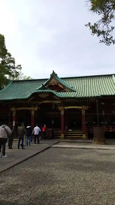 根津神社の本殿・本堂