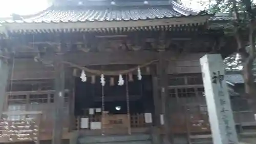 生立八幡神社の本殿