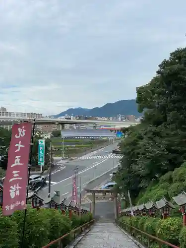 篠崎八幡神社の景色