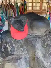 牛嶋神社の像