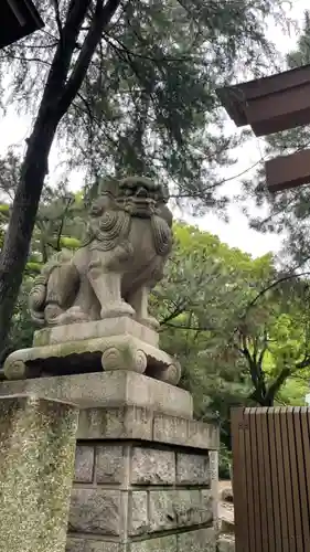 和歌山縣護國神社の狛犬