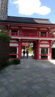 成子天神社の山門・神門