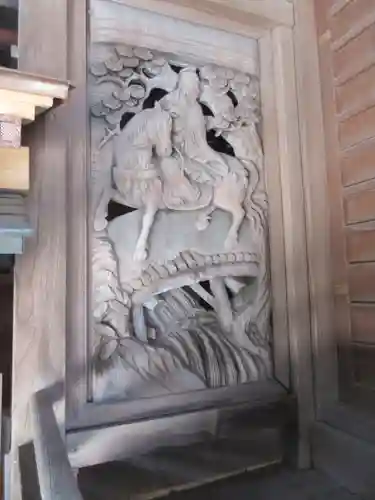 諏訪神社の芸術