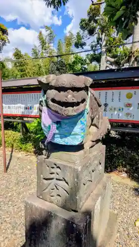菊田神社の狛犬