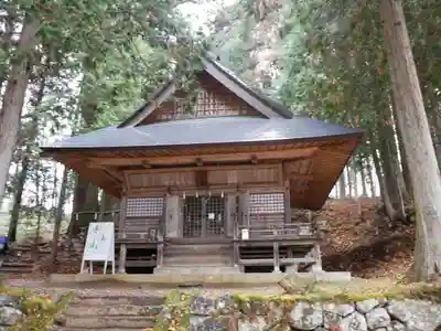 戸隠神社火之御子社の本殿・本堂