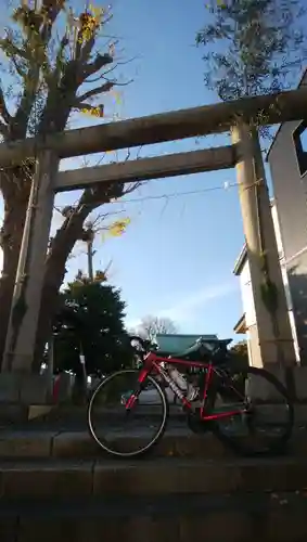 小日向神社の鳥居