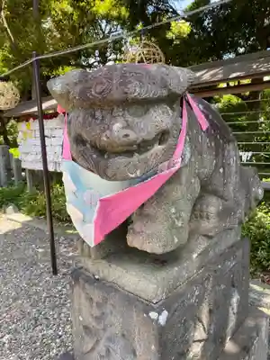 菊田神社の狛犬