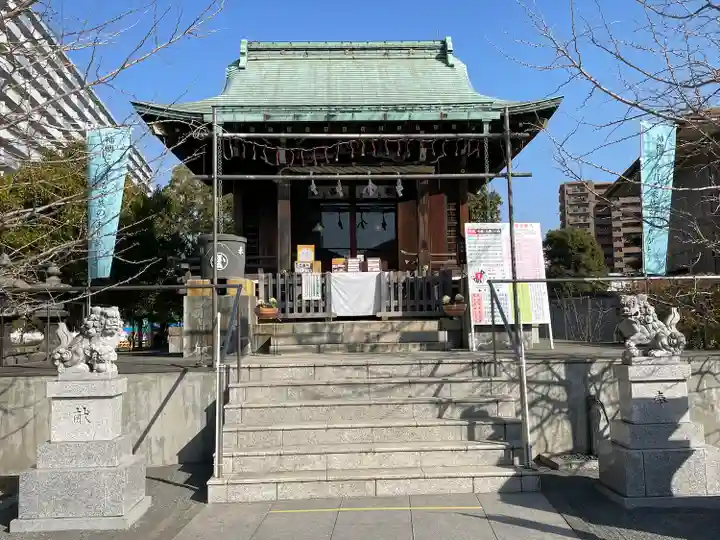 亀戸浅間神社の本殿・本堂