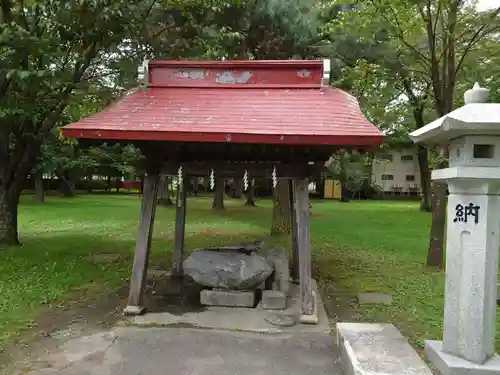 十勝護国神社の手水舎
