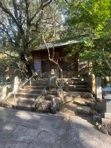 道陸神社の本殿