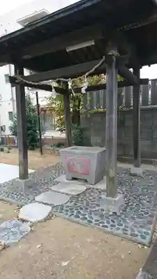 田尻日枝神社の手水舎