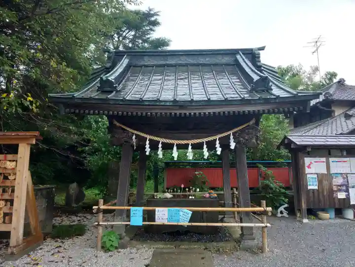 前玉神社の手水舎