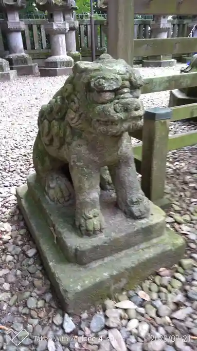 仙波東照宮の狛犬