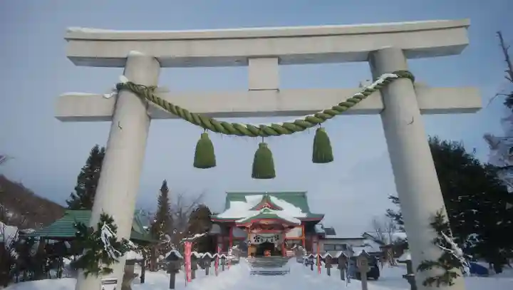 栗山天満宮の鳥居