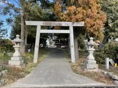 鈴置神社（矢合）の鳥居