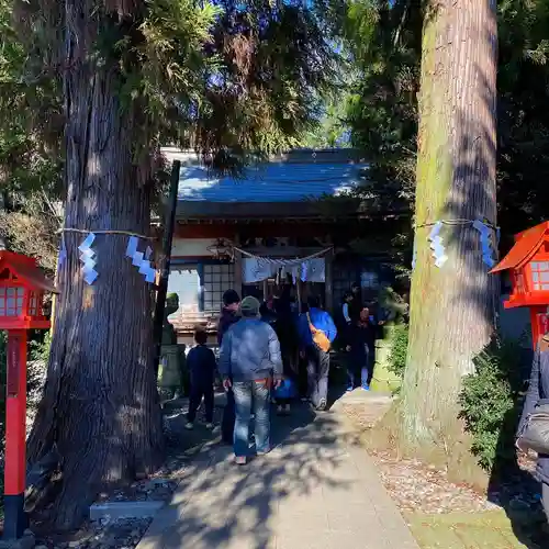 平出雷電神社の本殿