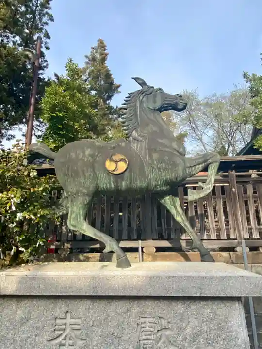 鹿島神社の狛犬