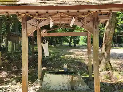 八幡神社の手水舎