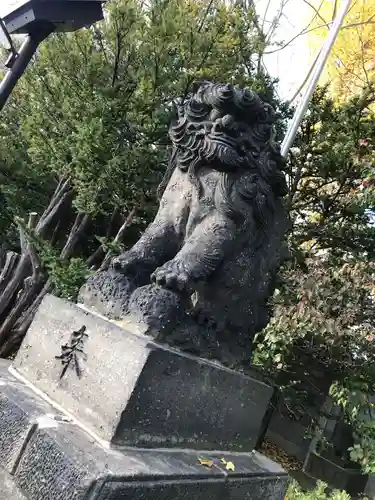 篠路神社の狛犬