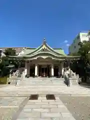 難波八阪神社の本殿