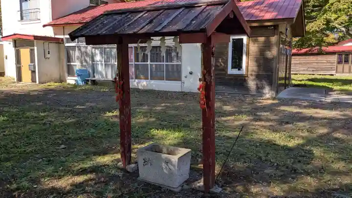 幕別神社の手水舎