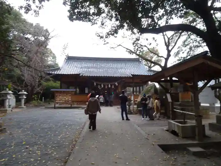 荘八幡神社の本殿・本堂