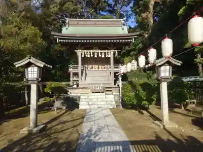 片瀬諏訪神社の本殿・本堂