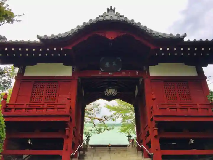 護国寺の山門・神門