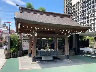 成田山深川不動堂(新勝寺東京別院)の手水舎