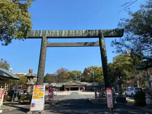 三重縣護國神社の鳥居