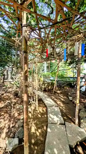 検見川神社の芸術