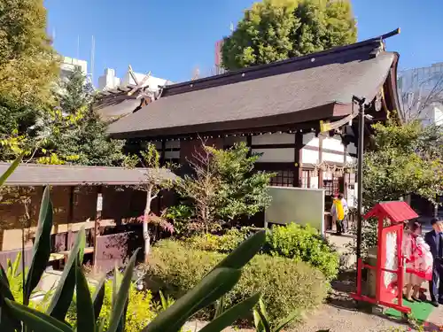 三輪神社の本殿・本堂