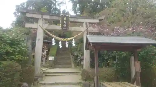 飛鳥坐神社の鳥居