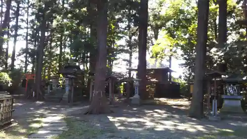 日高神社の自然