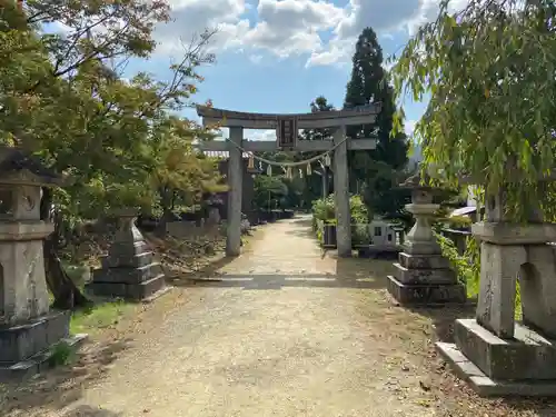 機物神社の鳥居