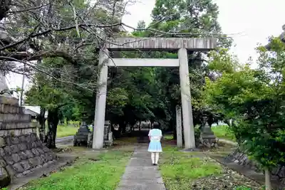 川島神社（宮田町）の鳥居