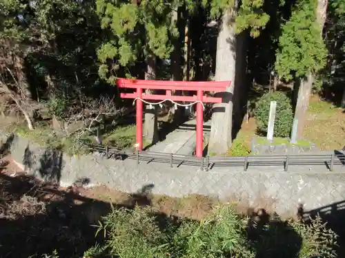 須山浅間神社の鳥居