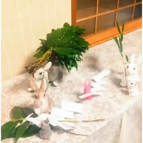 彌彦神社　(伊夜日子神社)の像