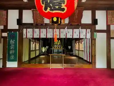 小樽稲荷神社の本殿・本堂