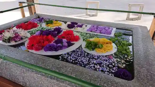 警固神社の手水舎