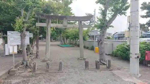 三島神社（今沢）の鳥居