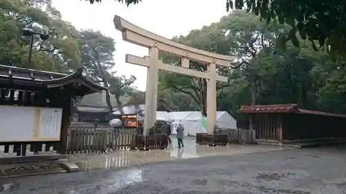 明治神宮の鳥居