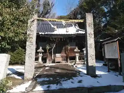 城井神社の本殿・本堂