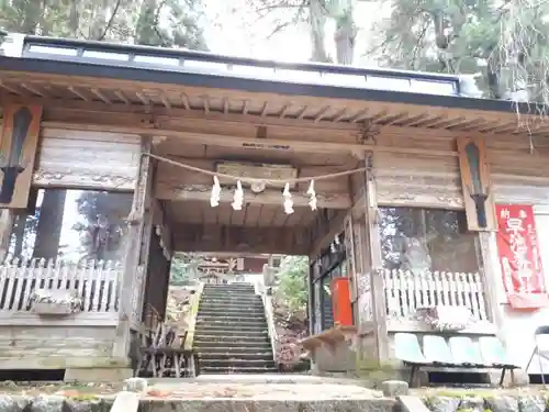 早池峯神社の山門・神門