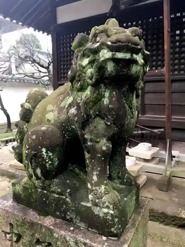 道明寺天満宮の狛犬