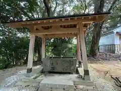 天石門別八倉比売神社の手水