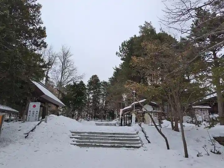上川神社の景色
