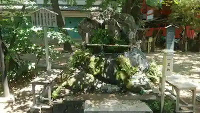 藤森神社の手水舎