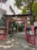 洲嵜神社の鳥居