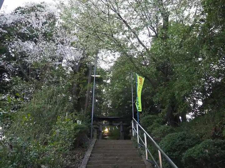 金井八幡神社の山門・神門